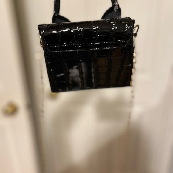 Mini black snake skin purse - Picture 2 of 4